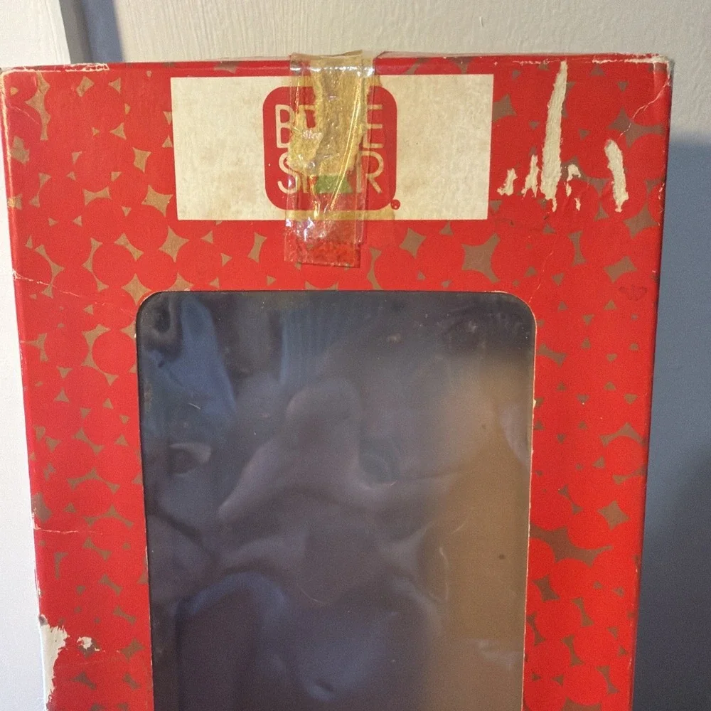 Vtg Brite Star Musical Santa With Original Box Music‎ Works!